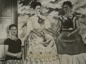 Frida Kahlo and 'Las Dos Kahlos', © courtesy Daniel Blau, Munich