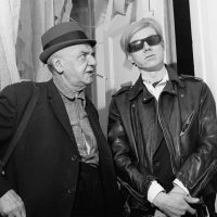 Weegee and Andy Warhol New York 1967