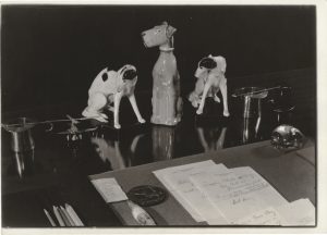 Margaret Bourke-White, "Press Secretary Stephen T. Early´s …", December, 1934, warm-toned silver gelatin contact print on semi-matte), 12,1 (12,8) x 17,0 (17,8) cm, © Margaret Bourke-White © Life