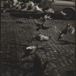 Arthur B. Rickerby, Birds and paved street, c.1950, silver gelatin print ©Arthur B. Rickerby