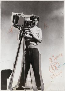 Margaret Bourke-White, "Drought, Her Camera Brings You Vivid Drouth Scenes", August 24, 1934, vintage, silver gelatin print on glossy fibre paper, printed by August 31, 1934, 24,6 (25,8) x 17,6 (20,3) cm, © Margaret Bourke-White, Courtesy: Daniel Blau, Munich