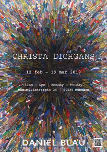 exhibition poster - Christa Dichgans