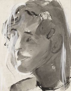 Antonius Hoeckelmann, "o.T.”, 1976, gouache, watercolor on Hahnemuehle hand made paper, 61,3 x 48,2 cm, © Antonius Hoeckelmann