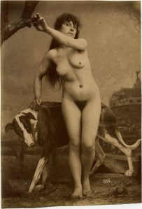 Gaudenzio Marconi, “Nude”, c. 1870, albumen print, 26,4 x 17,7 cm, © Daniel Blau, Munich