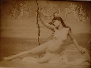 Gaudenzio Marconi, "Nude”, c.1870, albumen print, 19,5 x 26,3 cm, ©Daniel Blau, Munich