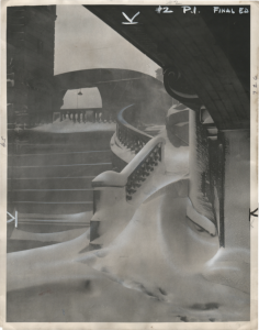 Connie Mercurio, "Snow Scene, Chicago", 1931, silver gelatin print on matte fibre paper, printed by January 31, 1939, 34,0 (35,4) x 26,4 (27,9) cm, © Connie Mercurio, courtesy Daniel Blau, Munich