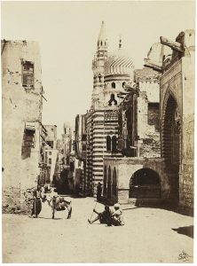 Francis Frith, "Street View in Cairo", 1857, albumen print, 21,7 x 13,6 cm, © Daniel Blau, Munich