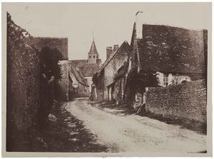 Louis Alphonse Poitevin (1819-1882) "View of Conflans-sur-Anille", 1856 - 1857 photolithograph 26,3 (33,8) x 35,5 (48,2) cm