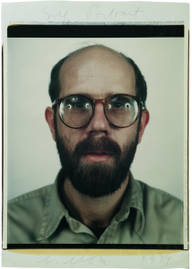 Chuck Close, "Self Portrait", 1979, unique polaroid, 79,3 x 55,7 cm, © Chuck Close, courtesy Daniel Blau, Munich