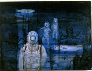 Dan McCarthy, "Sea Floor", 2006, oil on canvasl, 45,8 x 61,0 cm, © Dan McCarthy, courtesy Daniel Blau, Munich