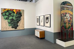 Installation view at Art Basel 2021 Booth F10