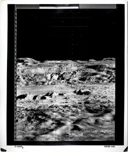 NASA Lunar Orbiter II, "The Picture of the Century. Copernicus Crater and Sinus Medi