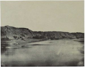 Maxime Du Camp (1822-1894), "Nr.82: Rive orientale du Nil (près de Bab)", 1850