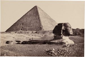 Francis Frith (1822-1898), "The Great Pyramid And the Sphinx", 1857