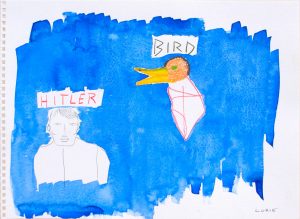 John Lurie (*1952), "Hitler and Bird", 2004