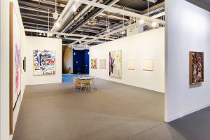 Installation View at Daniel Blau Booth E15 at Art Basel 2022