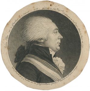 Gilles-Louis Chrétien (1757 - 1811) Jean-Baptiste Fouquet (1761 - 1798), "Portrait of Jérôme Pétion de Villeneuve, Second Mayor of Paris, Beheaded in 1794", 1792