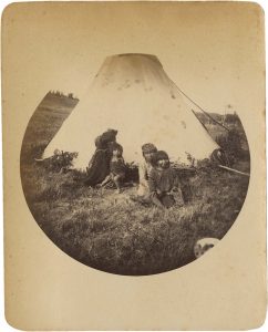 Unidentified Photographer, "First Nation Children, American Plains", c. 1890