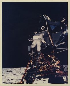 NASA · Apollo XI · Neil Armstrong, "Buzz Aldrin Egresses the Lunar Module", July 20, 1969