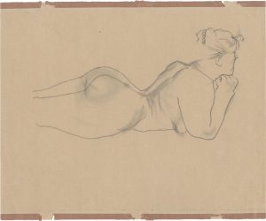 George Grosz (1893 – 1956), "Weibsbild", 1915