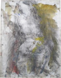 Eugène Leroy (1910-2000), "Nude", 1982