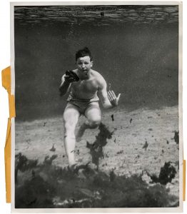 Unidentified U.S. American Photographer, "Turtle Fishing at Florida's Rainbow Springs", c. 1946
